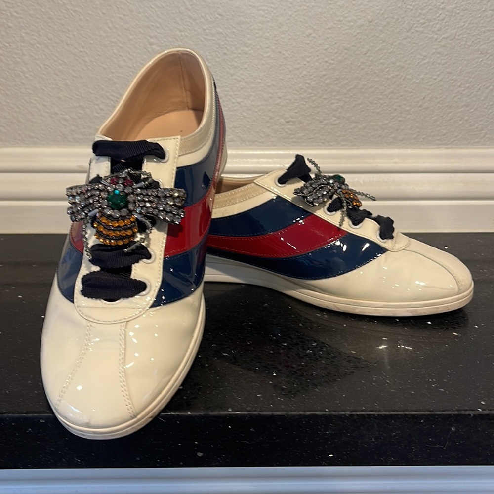 💯% AUTHENTIC GUCCI FALACER SPIDER 🕷 SNEAKERS KICKS